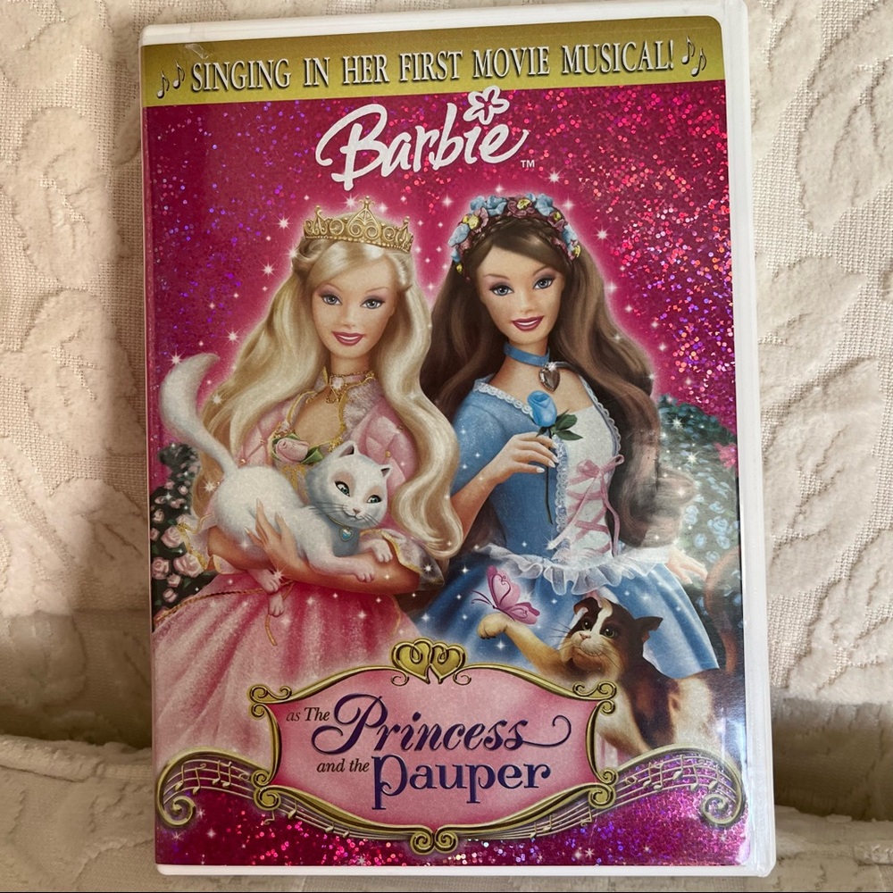 Barbie as The Princess and the Pauper DVD